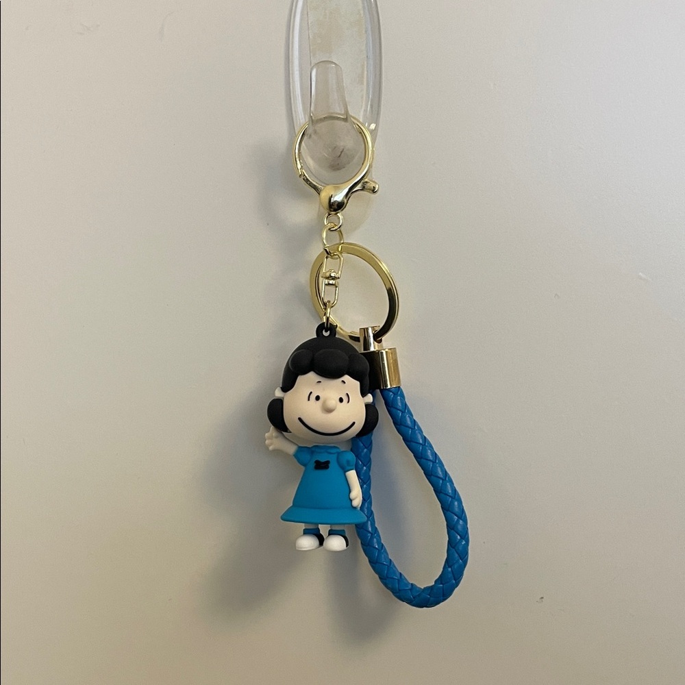 Peanuts x Gongcha Lucy Keychain